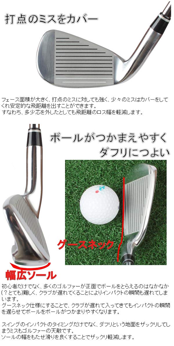 Roger King メンズゴルフクラブセット Roger King メンズゴルフクラブセット